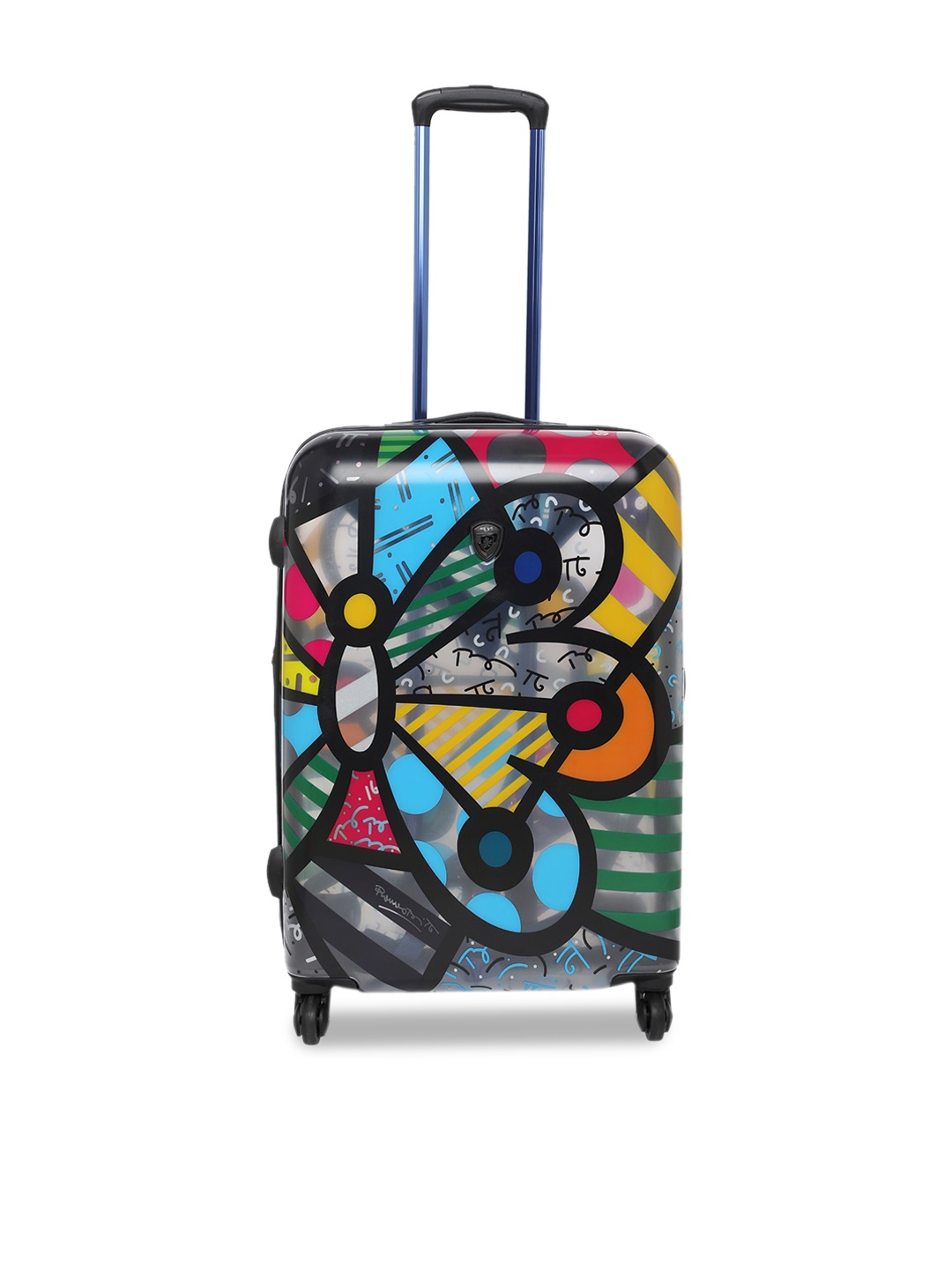 

Heys BRITTO BUTTERFLY Hard-Sided Medium Trolley Suitcase, Transparent