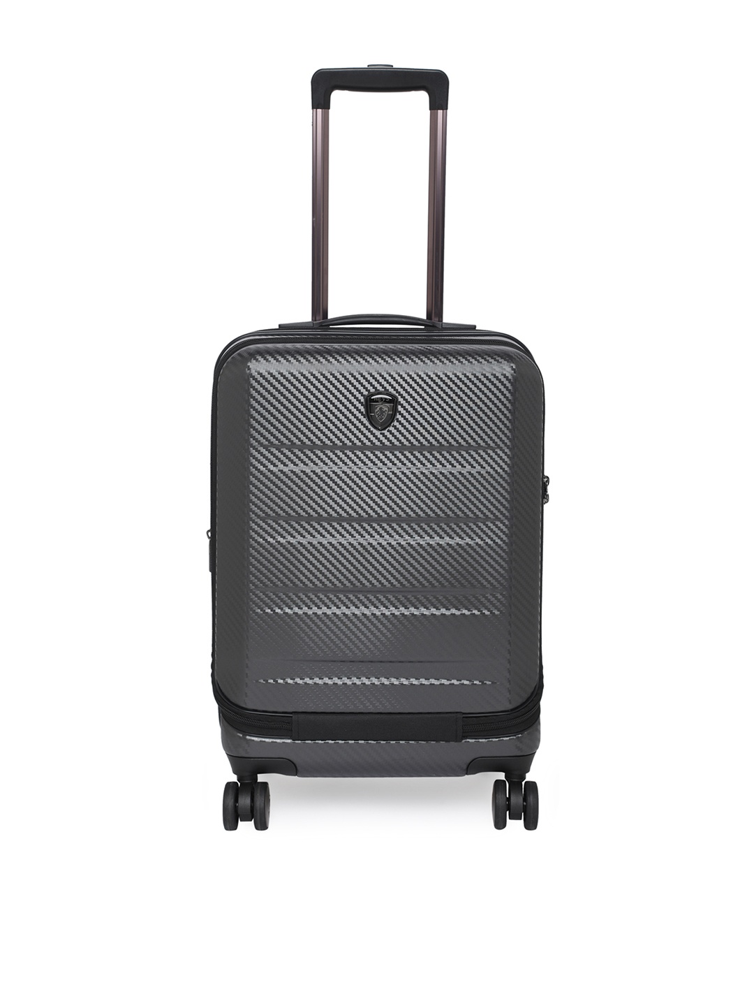 Heys Unisex Charcoal Hard Case Luggage 21" Cabin Size Trolley Bag