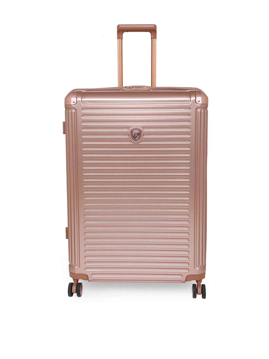 Heys EDGE Rang Unisex Rose Gold Hard Case Luggage 30" Large Size Trolley Bag
