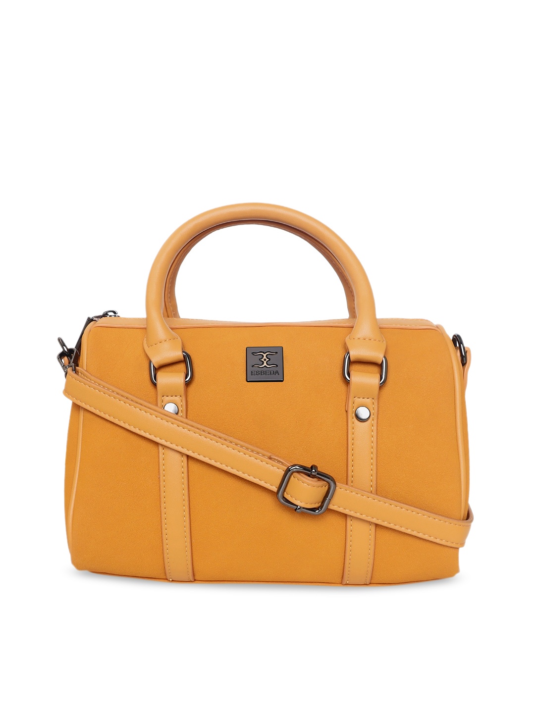 

ESBEDA Mustard PU Swagger Handheld Bag