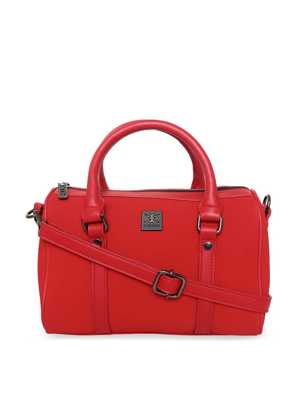 

ESBEDA Red PU Swagger Handheld Bag