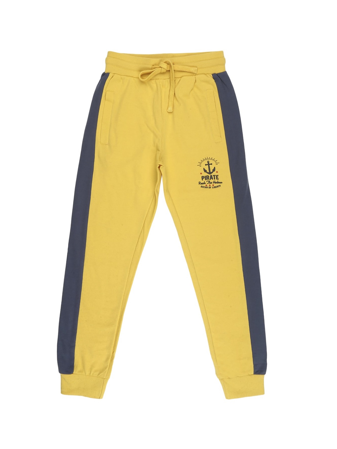 

Alan Jones Boys Yellow Solid Joggers