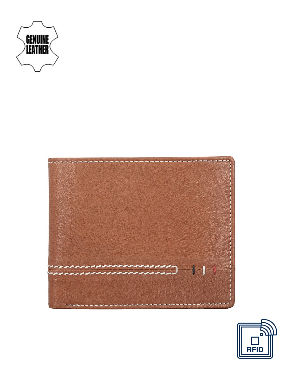 

Teakwood Leathers Men Tan Leather Wallet
