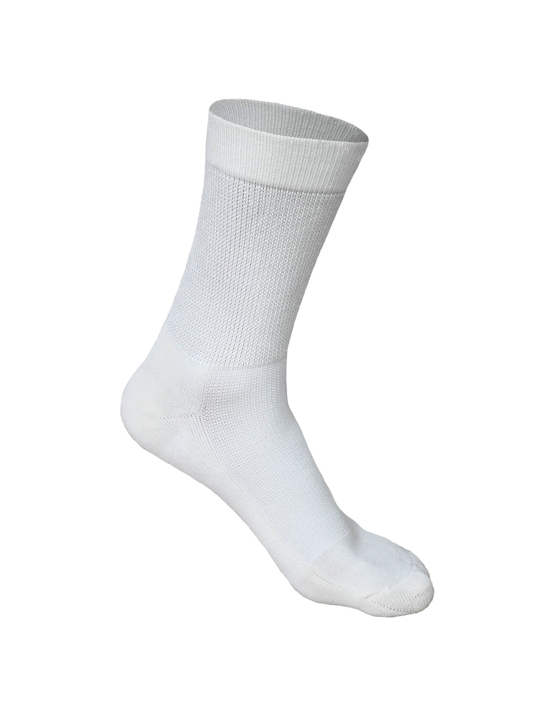 

Heelium Men Bamboo Super Soft & Odour-Free Breathable Crew-Length Socks, White