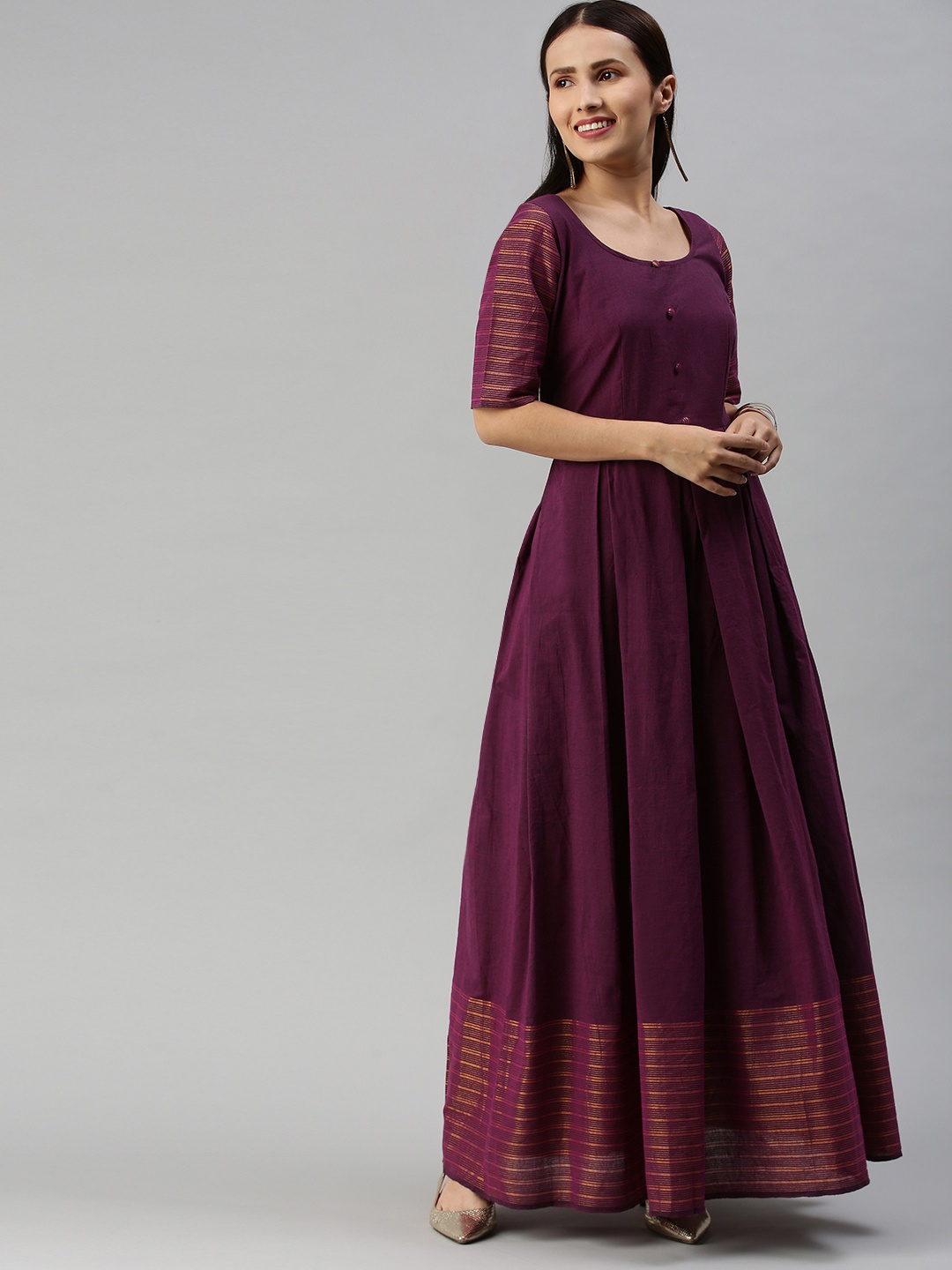 

Swishchick Purple Maxi Dress