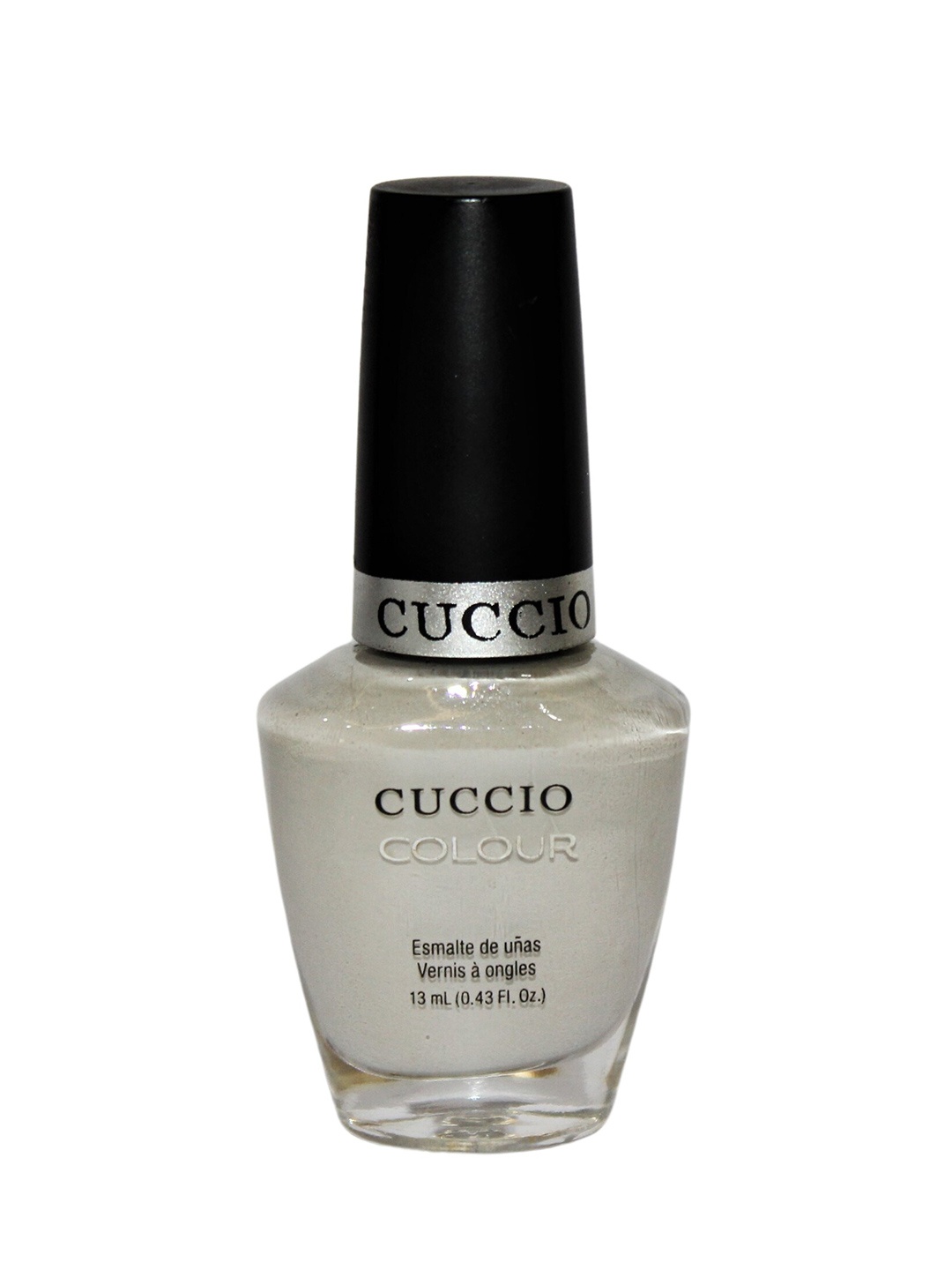 

Cuccio Colour Long Lasting Glossy Nail Polish - Quick as a Bunny 25-Free Formula 13 ml, Grey