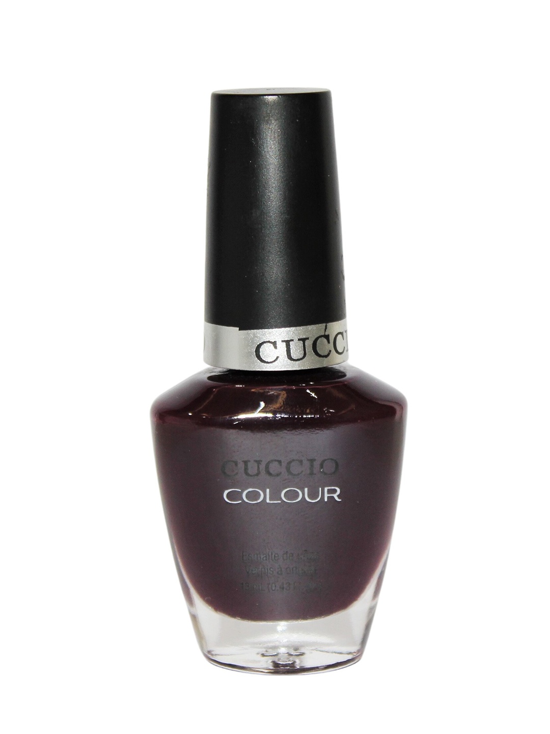 

Cuccio Colour Long Lasting Glossy Nail Polish - Nights in Napoli 25 Free Formula 13 ml, Burgundy