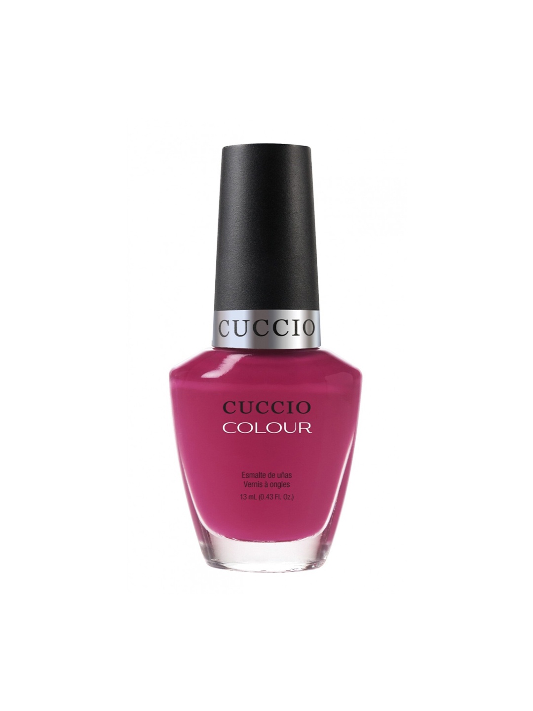 

Cuccio Colour Glossy Nail Polish - Argentinian aubergine 25-Free Formula 13 ml, Purple