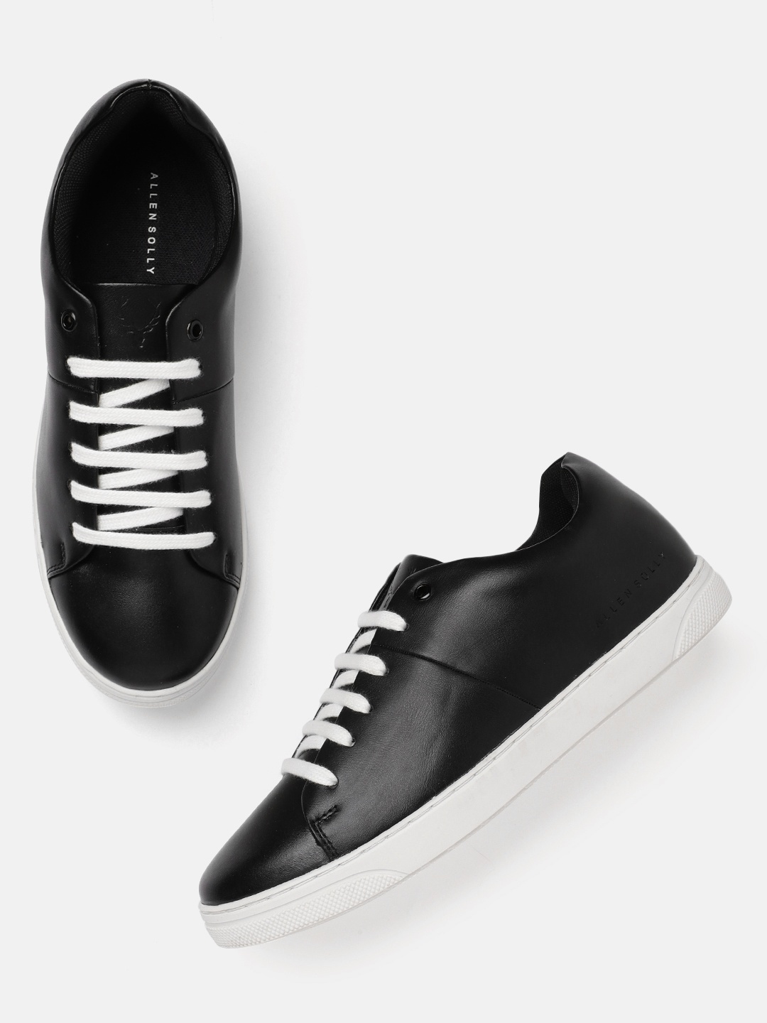 

Allen Solly Women Black Solid Sneakers