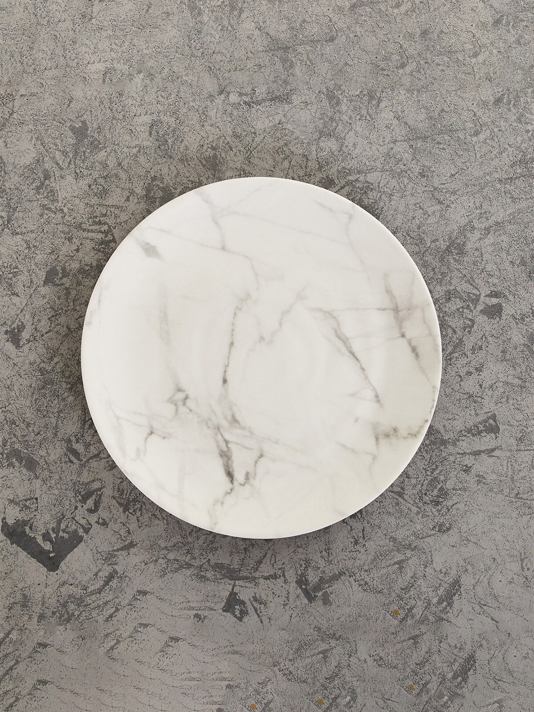 

Home Centre Cream Textured Persian Round Dinner Plate