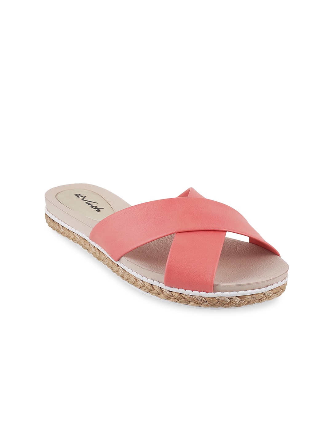 

Metro Women Peach-Coloured Open Toe Flats
