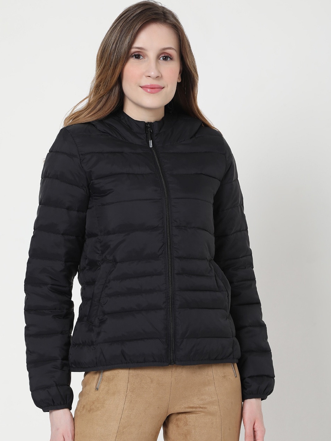 

Vero Moda Women Black Padded Jacket