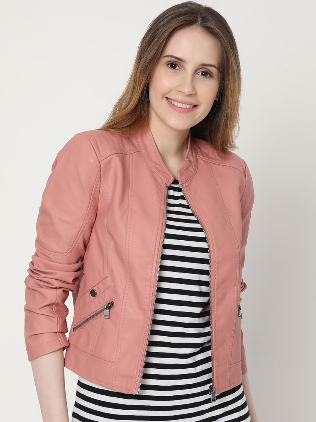 

Vero Moda Women Rose Biker Jacket