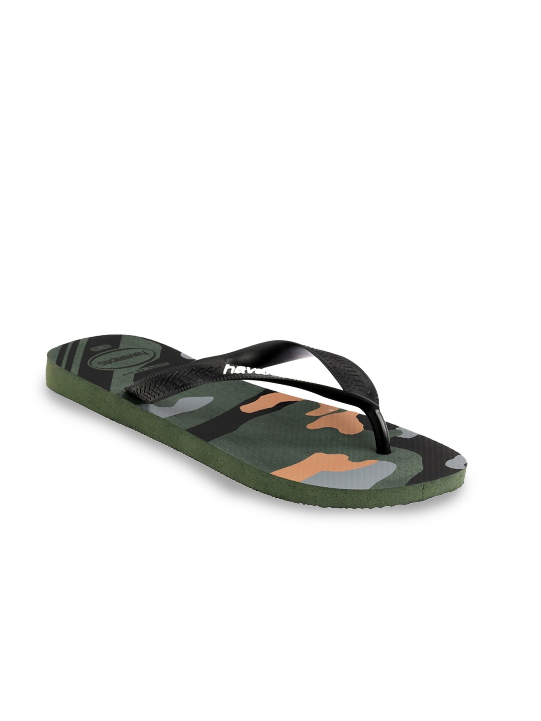 

Havaianas Men Olive Printed, Black