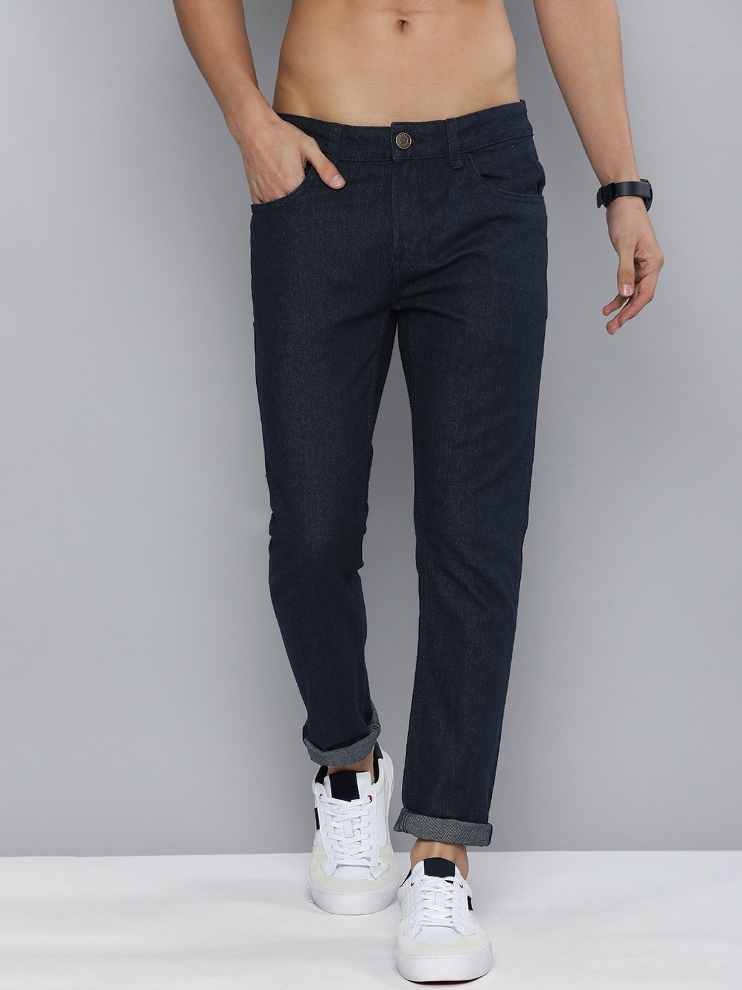 

Harvard Men Blue Skinny Fit Stretchable Jeans