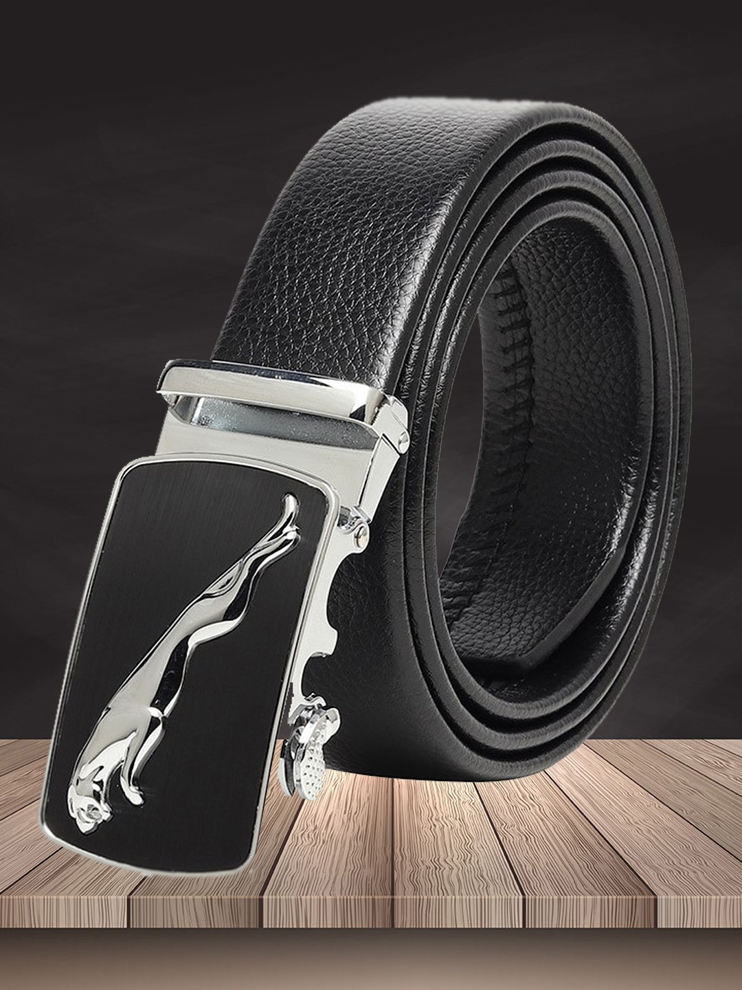 

Kastner Men Black Textured Belt