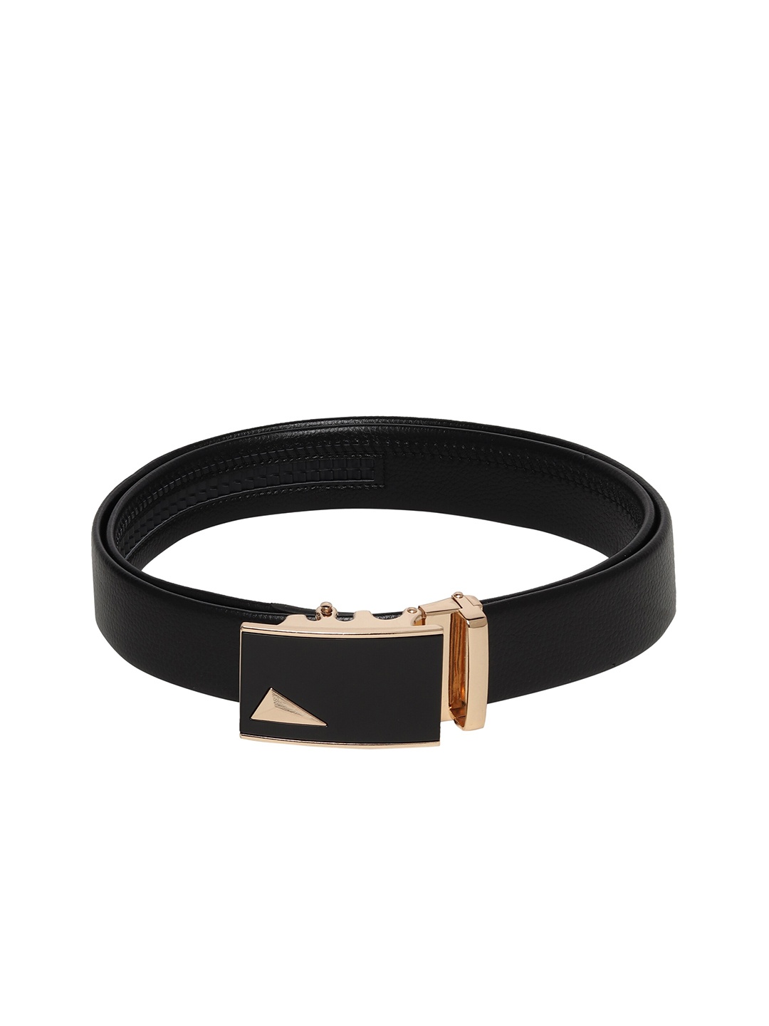 

Kastner Men Black Textured Formal Belt