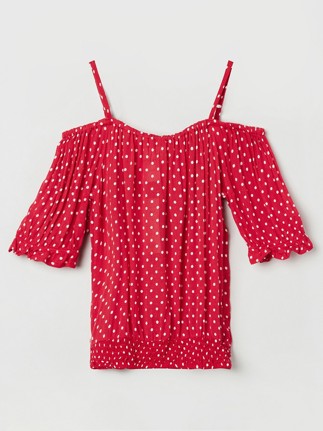 

Max Girls Red Regular Top