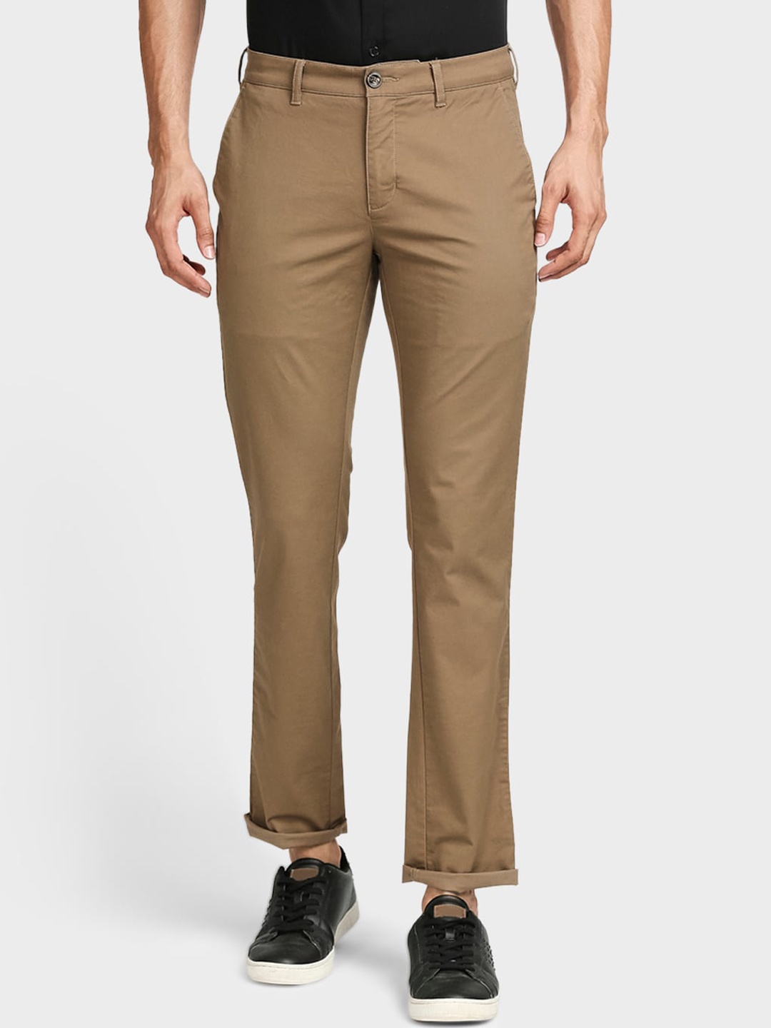 

ColorPlus Men Khaki Trousers