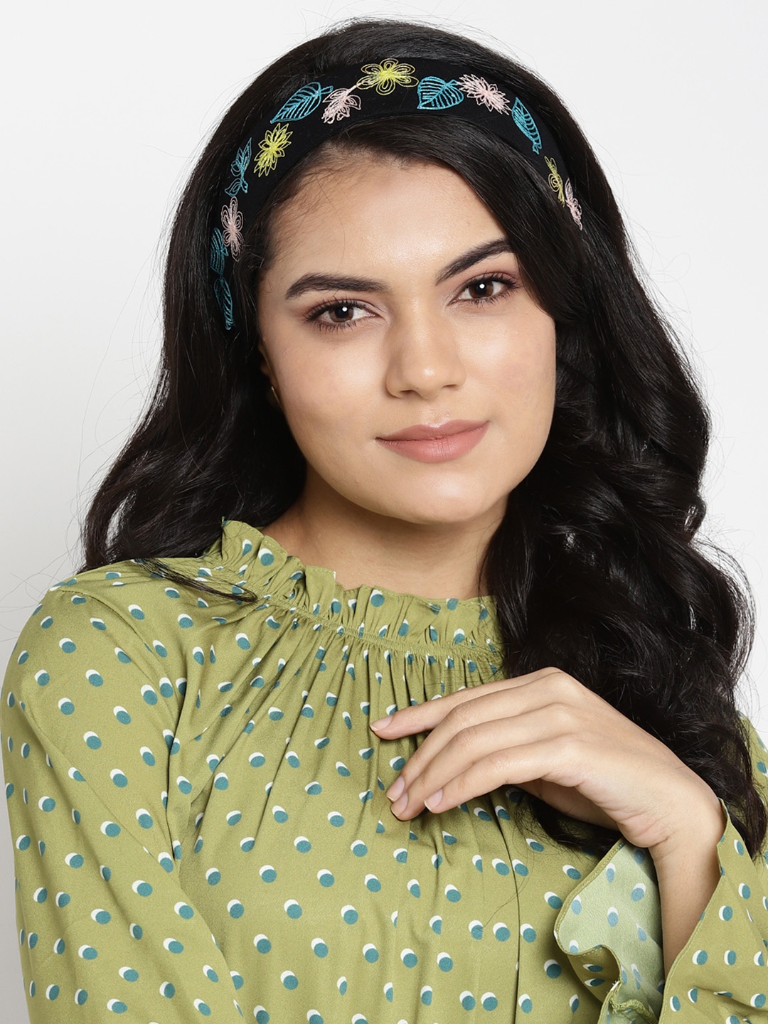 

DEEBACO Women Black Hairband