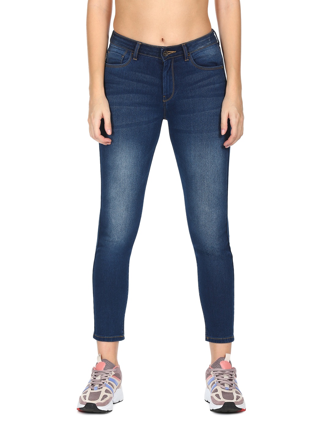 

Flying Machine Women Blue Veronica Skinny Fit Light Fade Stretchable Jeans