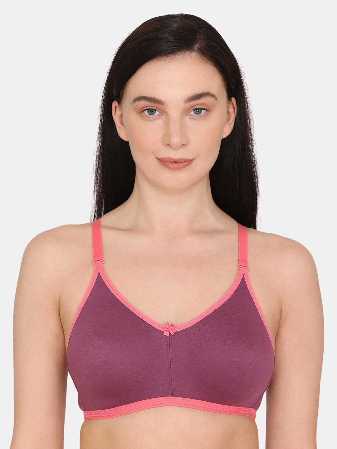 

Rosaline by Zivame Purple T-shirt Bra