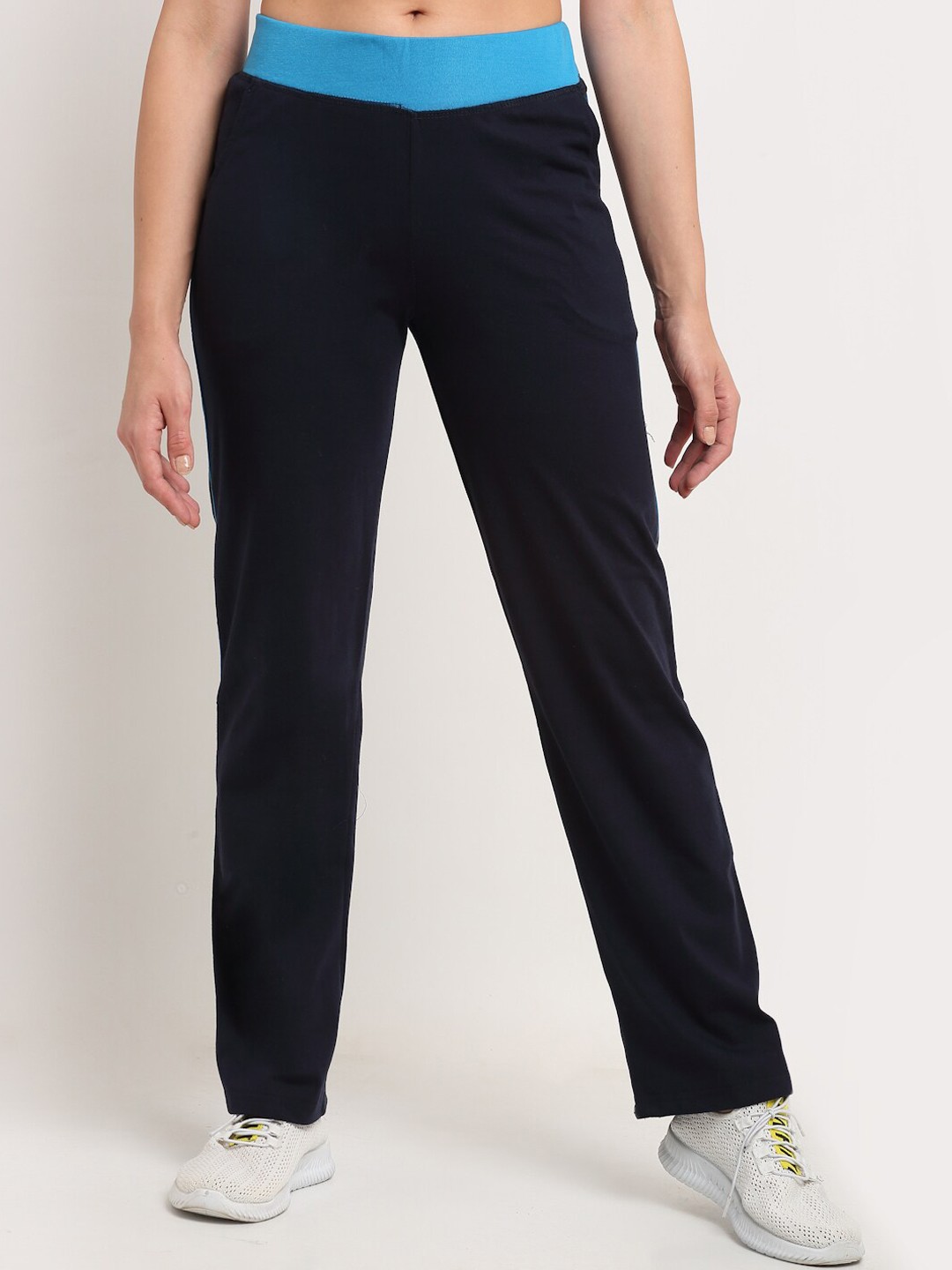 

VIMAL JONNEY Woman Navy Blue Track Pants