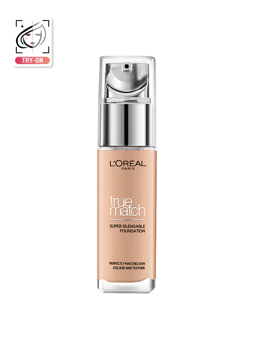 

LOreal Paris True Match Super Blendable Liquid Foundation - Golden Amber D7W7 30ml, Beige