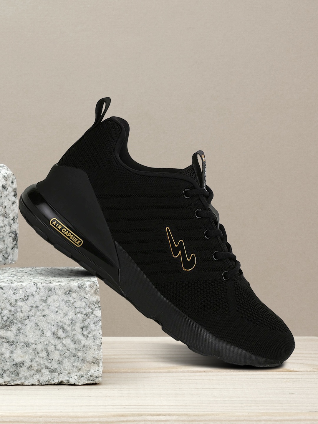 

Campus MIKE (N) Men Lace-Up Running Shoes, Black