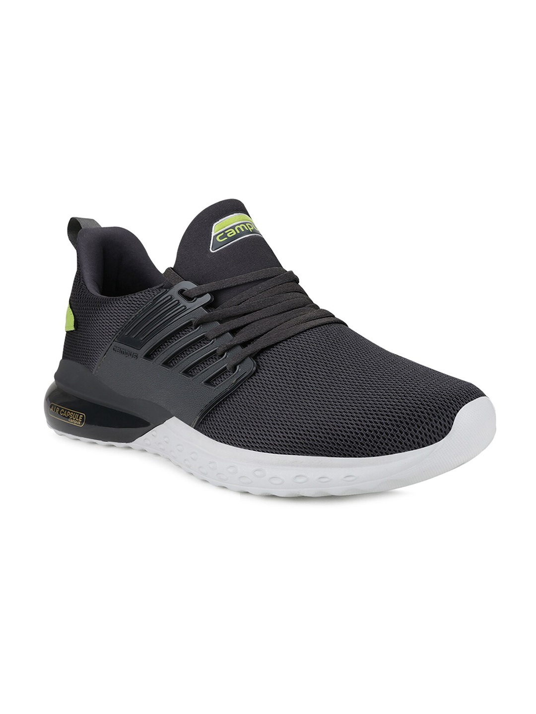 

Campus Men Grey Mesh Running Marking Shoes