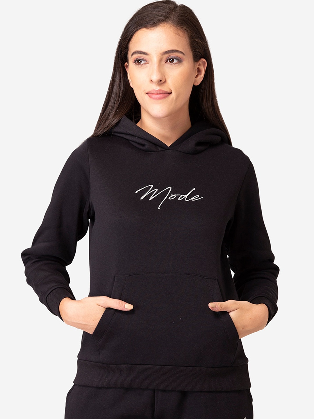 

Mode by Red Tape Women Black Sweatshirt