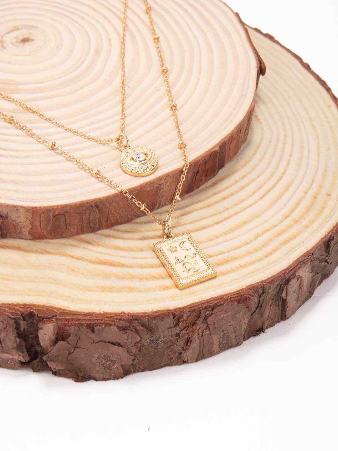 

Lilly & sparkle Women Gold-Plated Necklace