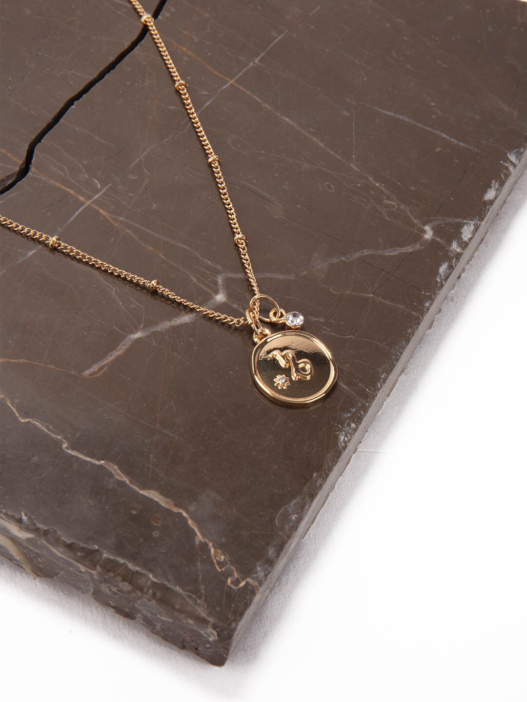 

Lilly & sparkle Gold-Toned Gold-Plated Necklace