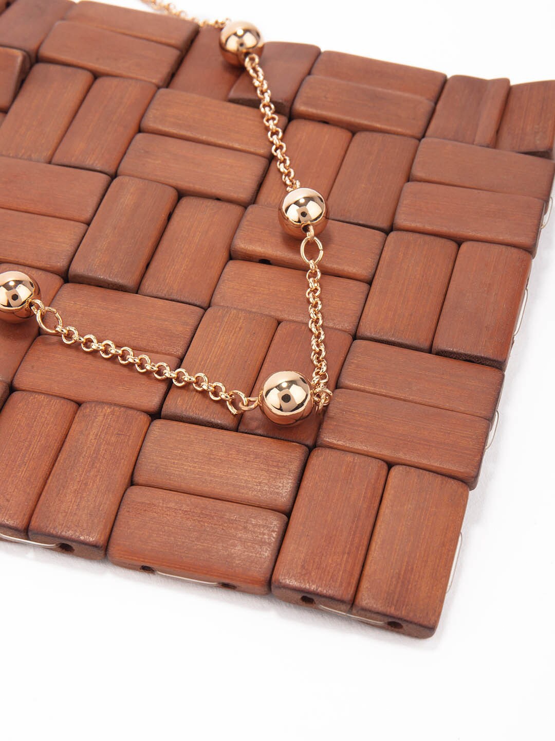 

Lilly & sparkle Gold-Toned Gold-Plated Necklace