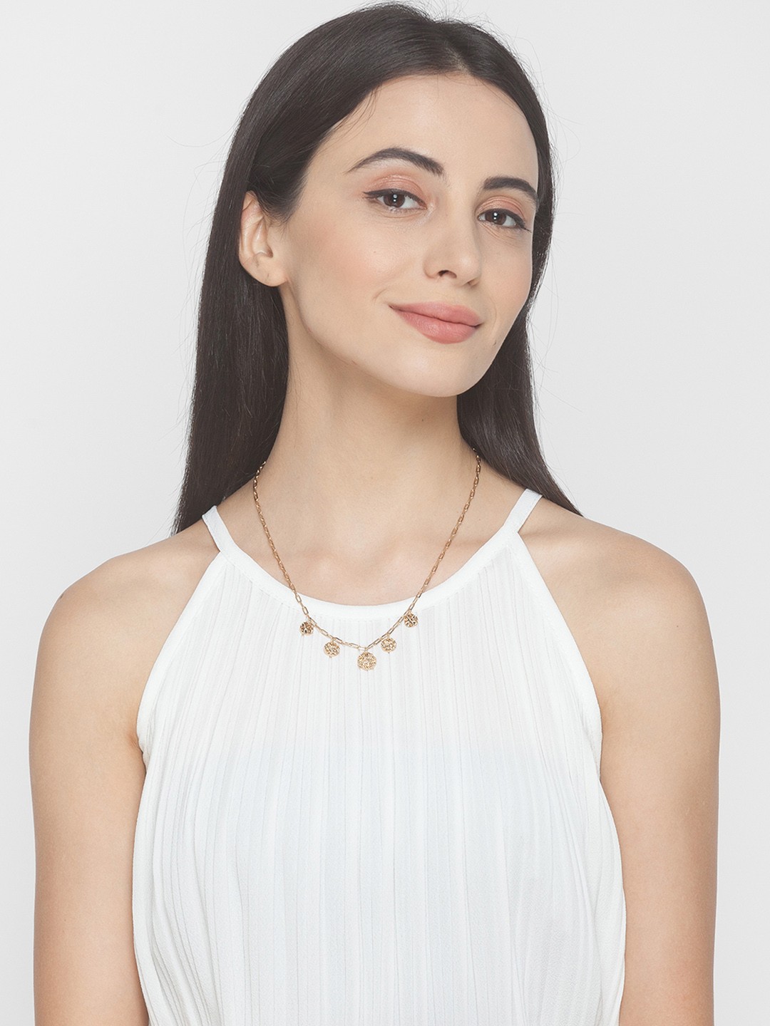 

Lilly & sparkle Women Gold-Plated Necklace