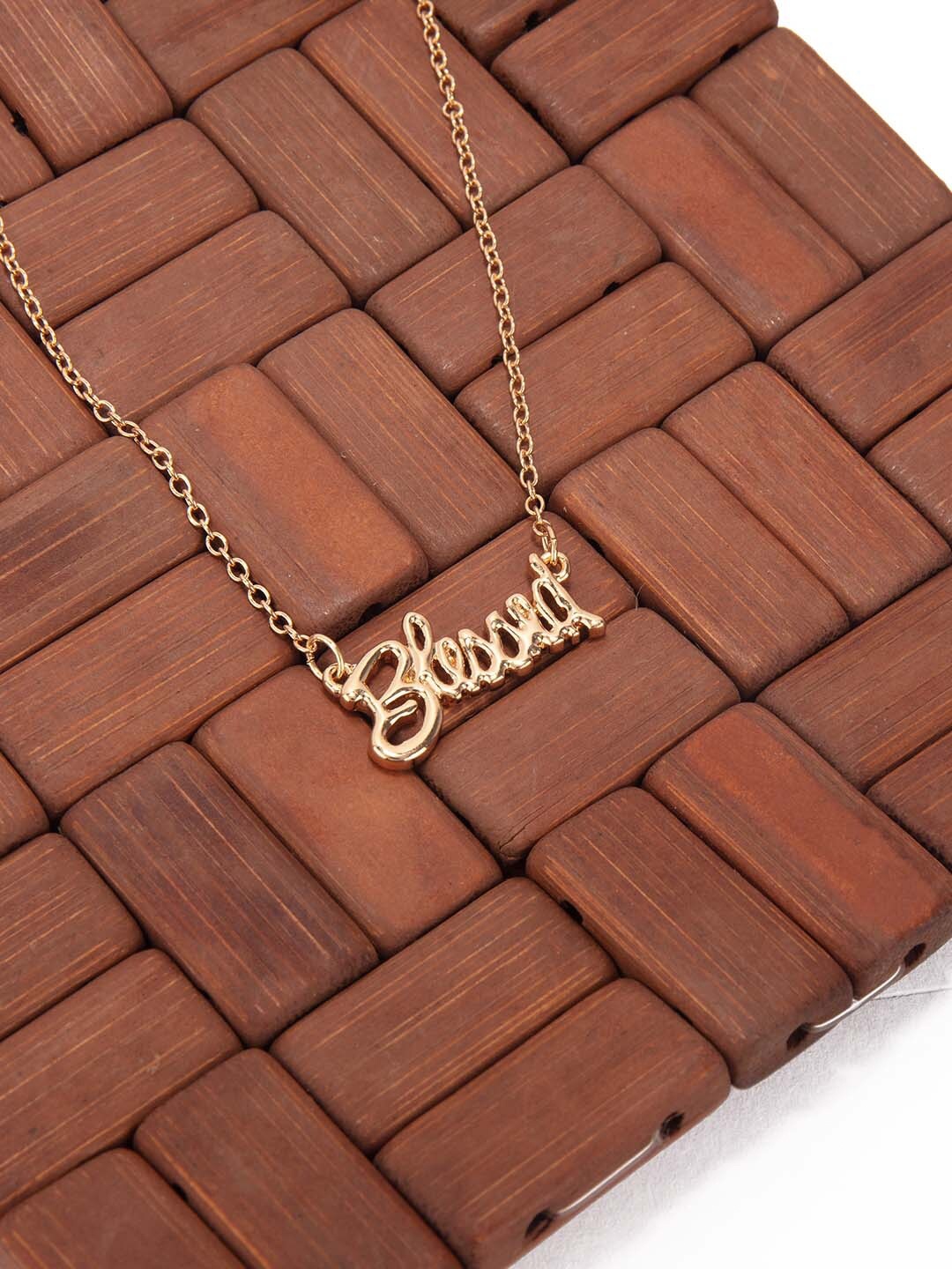 

Lilly & sparkle Gold-Plated Pendant Chain