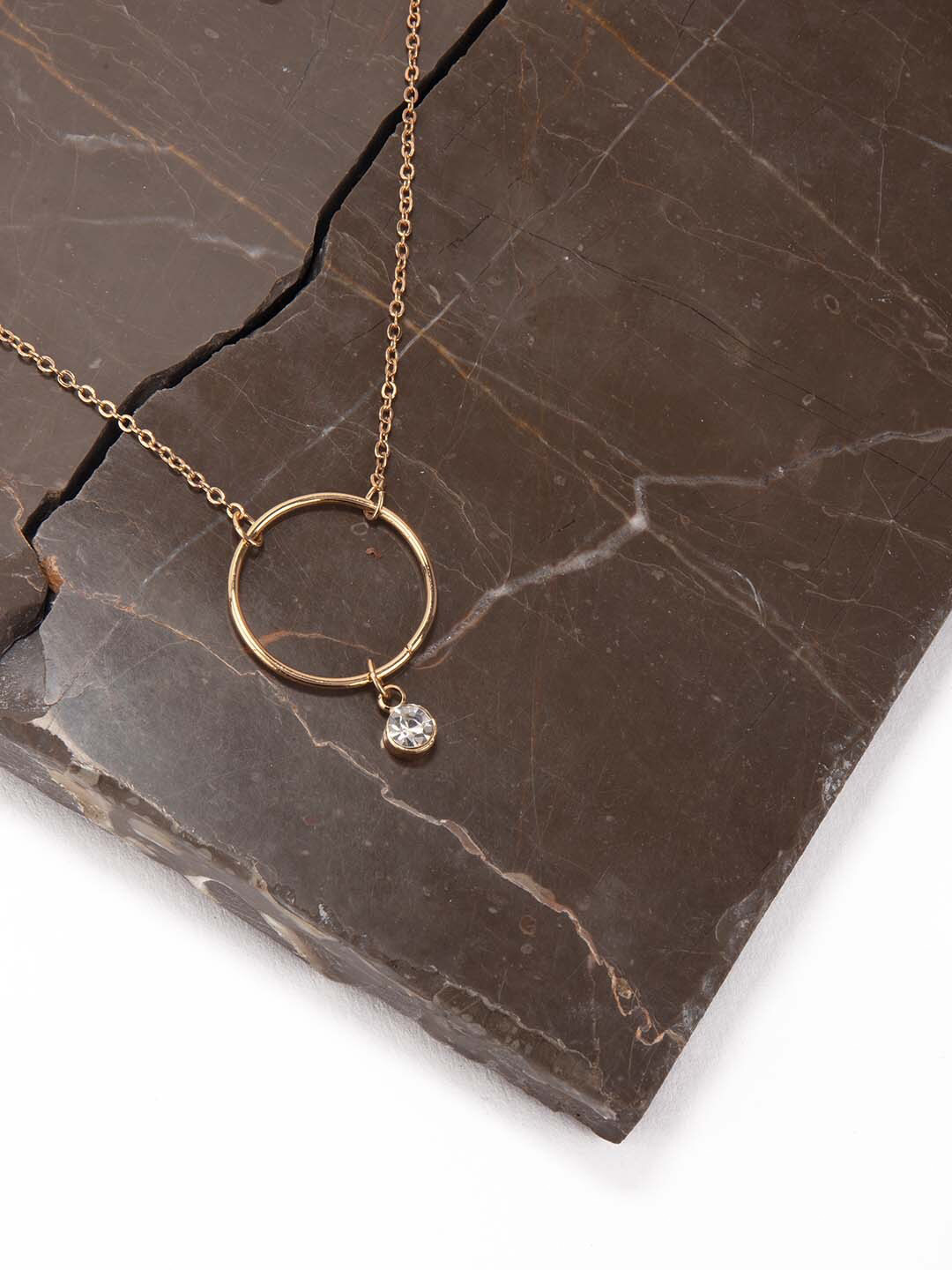

Lilly & sparkle Gold-Toned & White Gold-Plated Chain