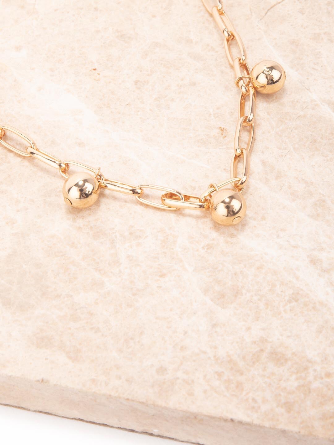 

Lilly & sparkle Women Gold-Toned Alloy Gold-Plated Necklace