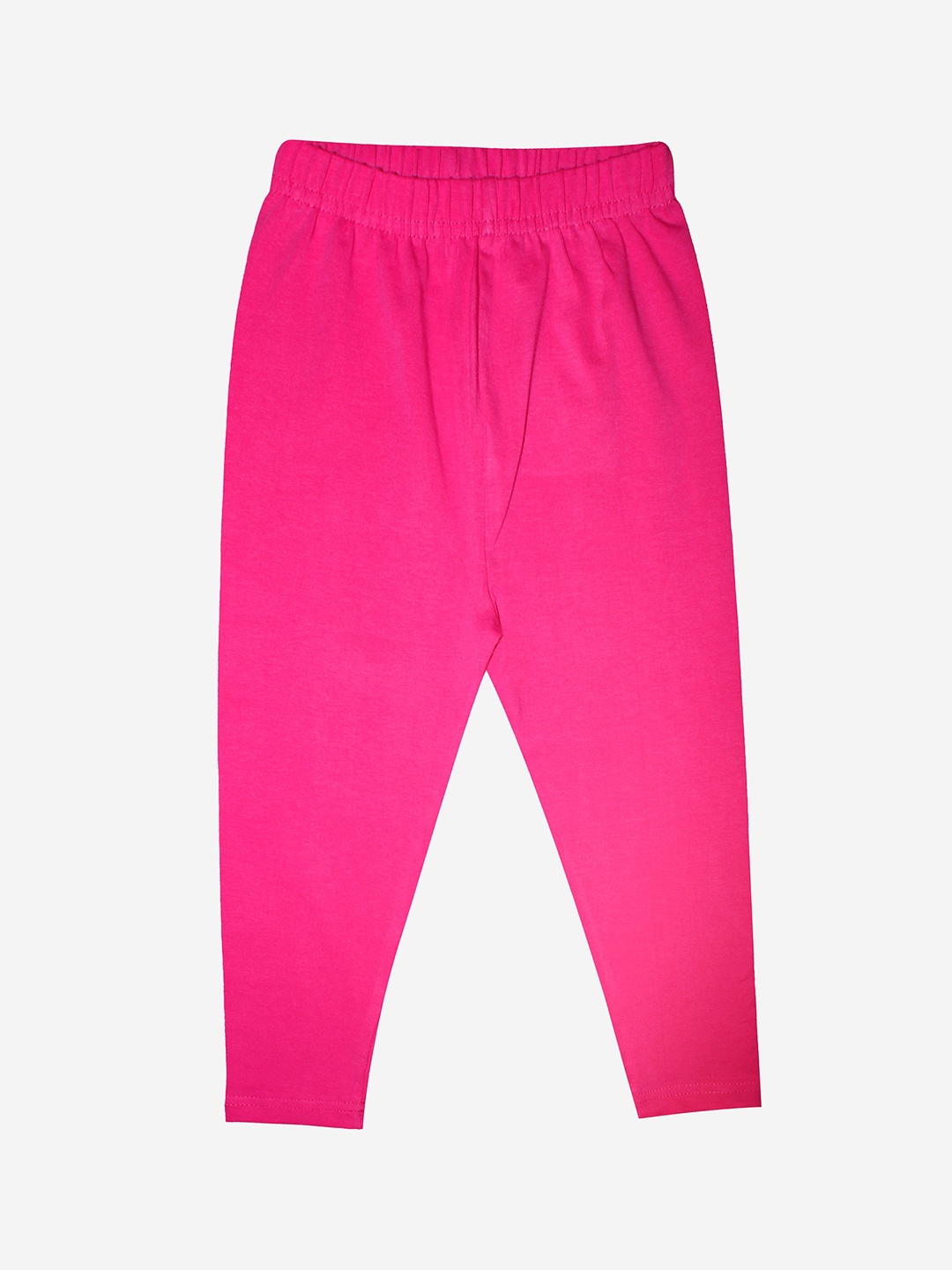 

KiddoPanti Girls Pink Solid Ankle Length Lycra Legging