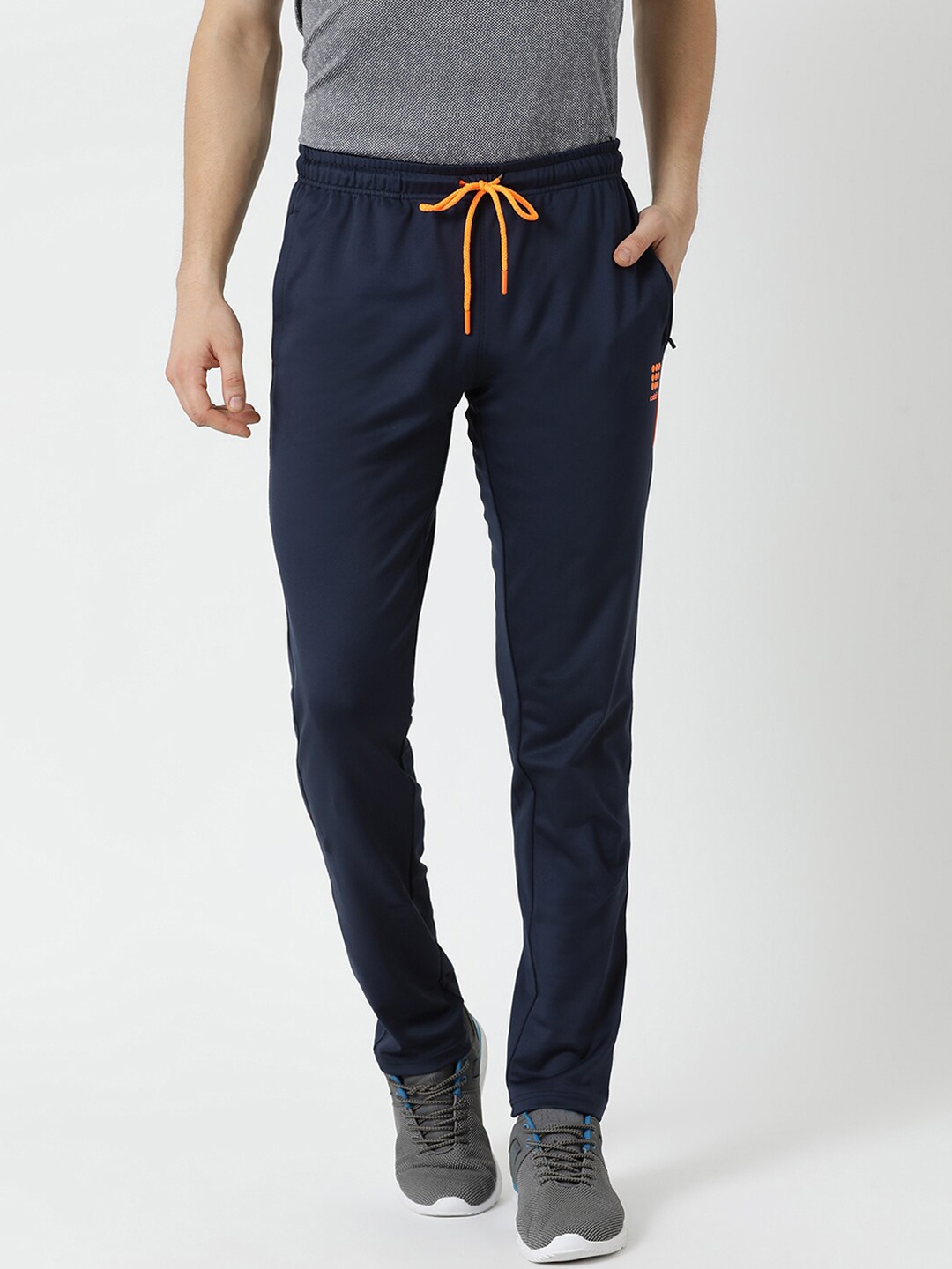 

rock.it Navy Blue Regular Fit Track Pants