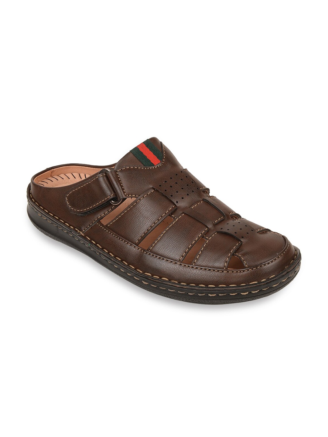 

Regal Men Brown & Beige Fisherman Sandals