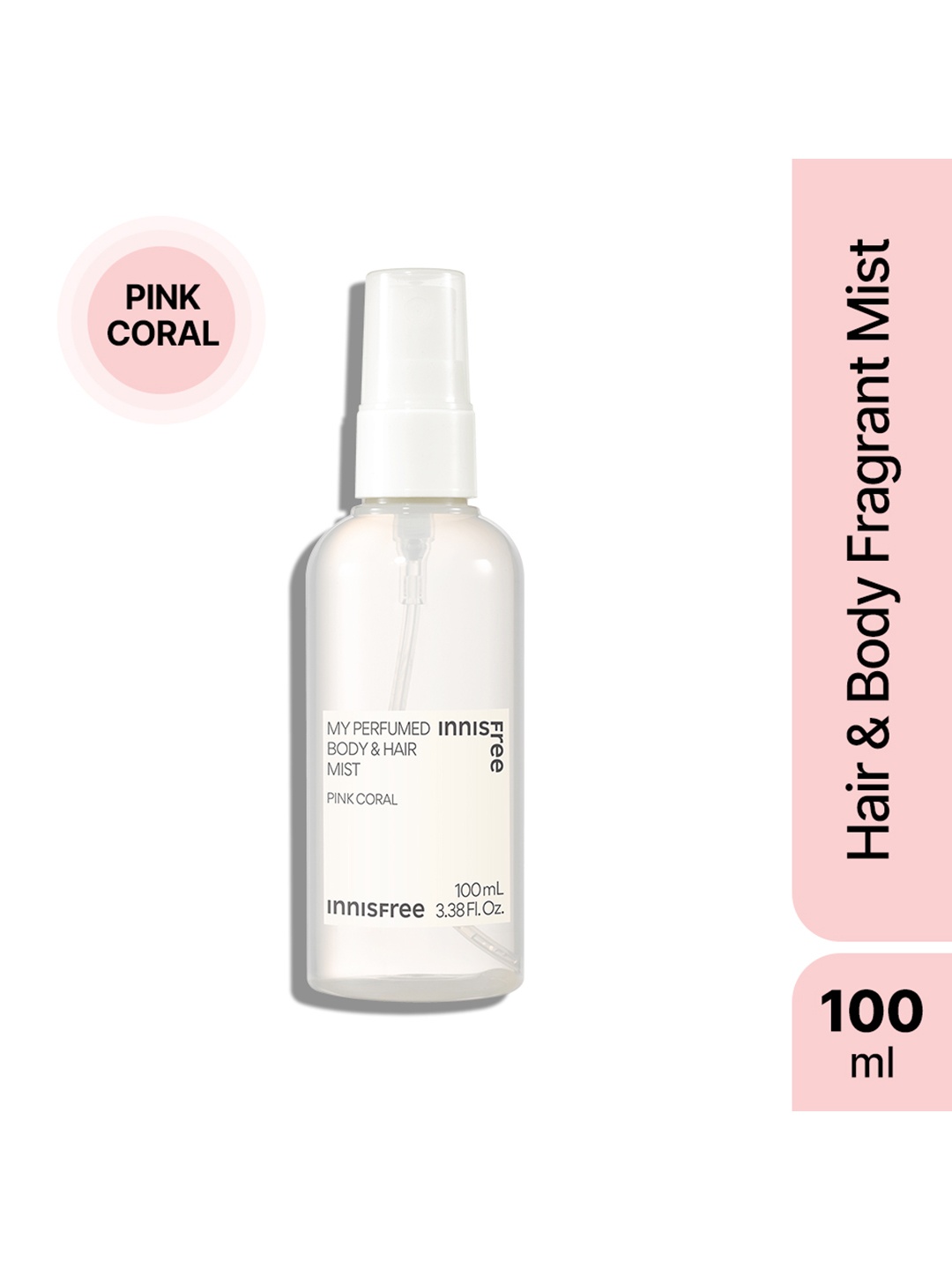 Innisfree Pink Sea Coral Perfumed Body & Hair Mist - 100 ml