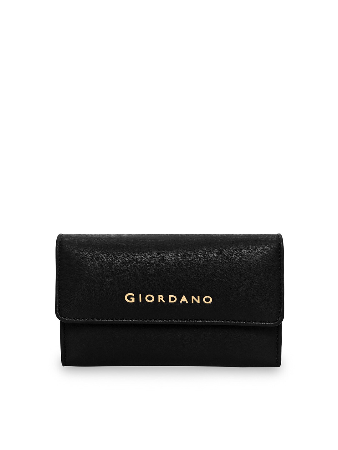 

GIORDANO Women Black PU Two Fold Wallet