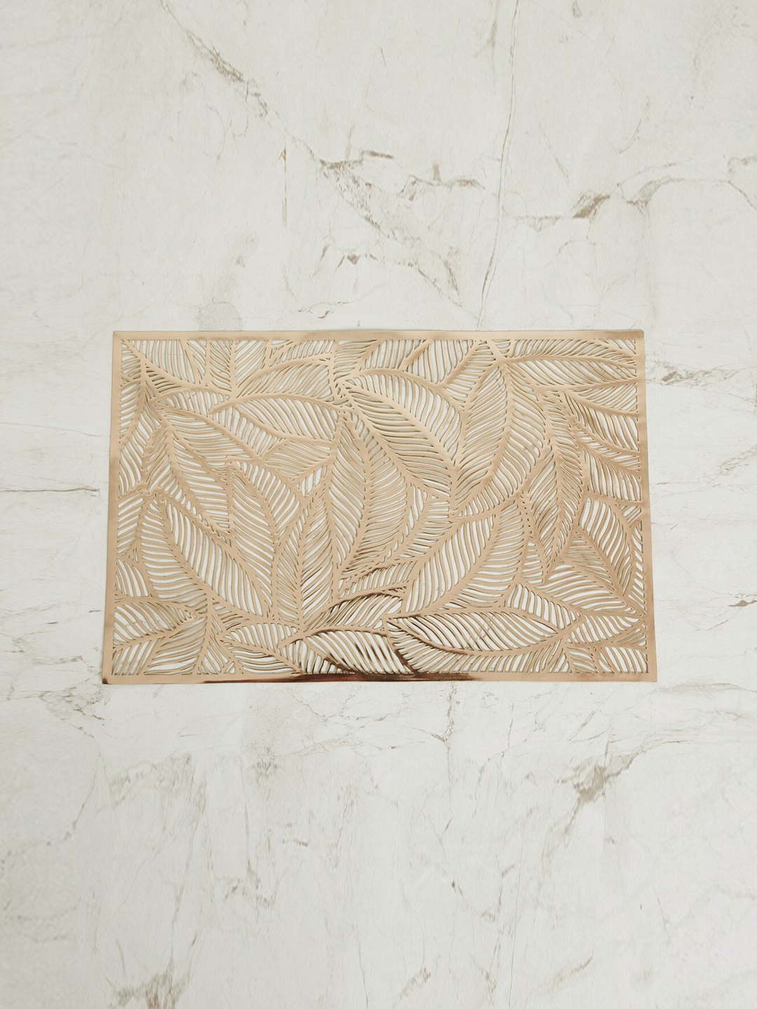 

Home Centre Set Of 6 Gold-Toned Embellished Table Placemats