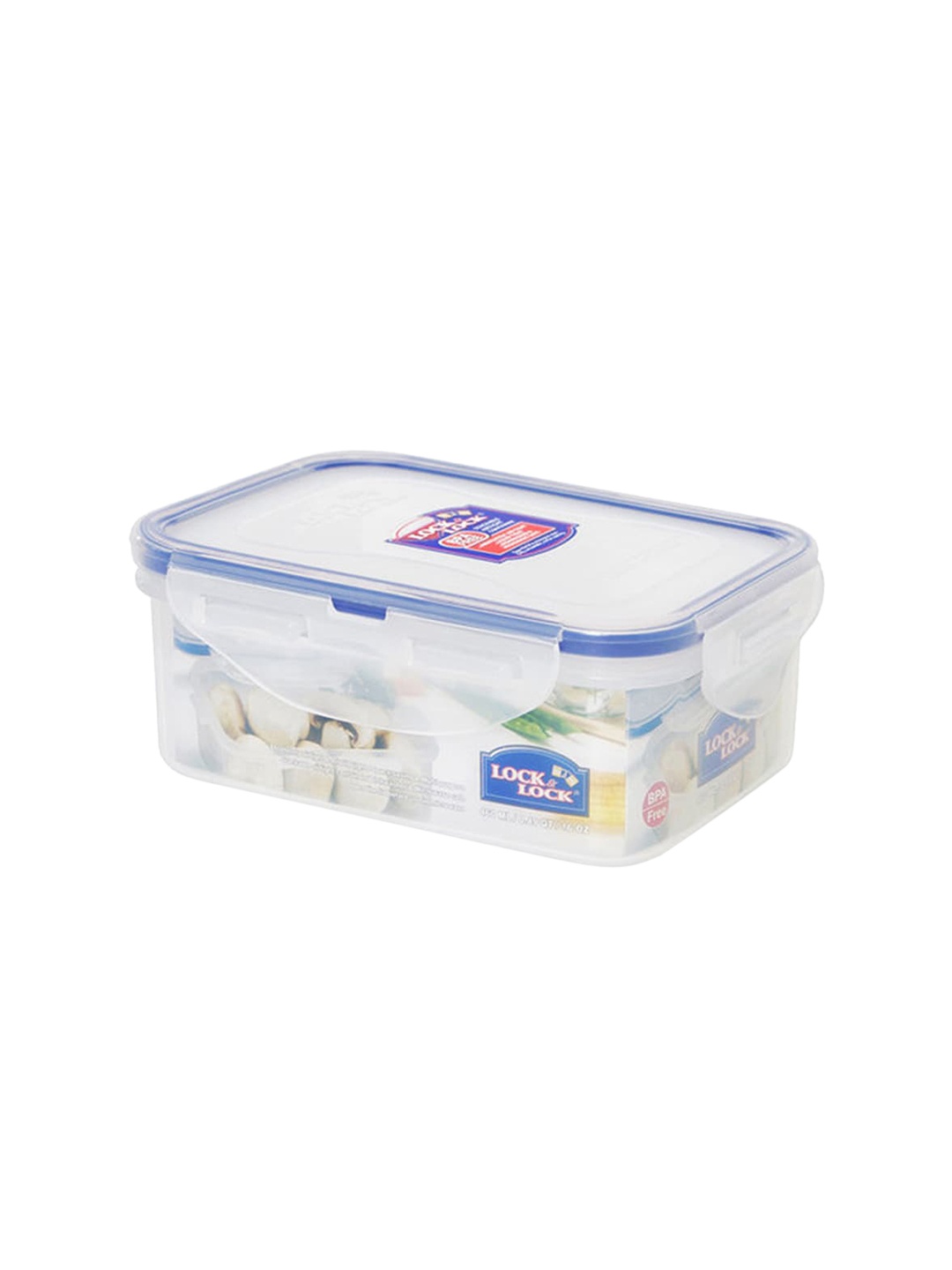 

Lock & Lock Transparent Plastic Airtight Food Storage Container With Leakproof Lid 460Ml