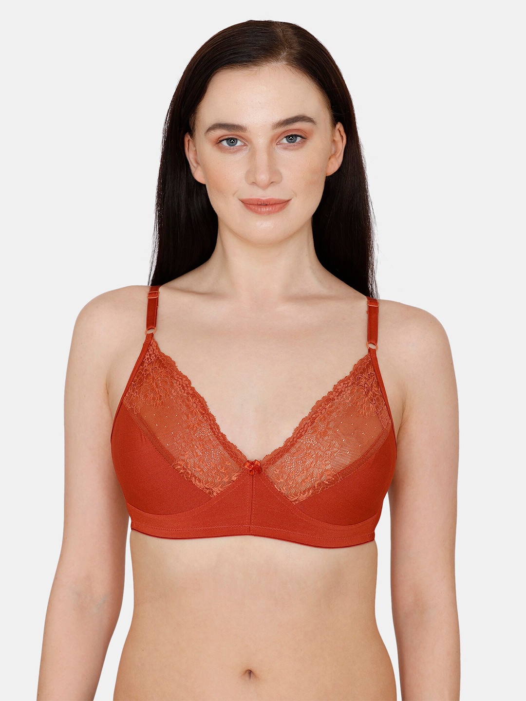 

Rosaline by Zivame Red Floral Everyday Bra