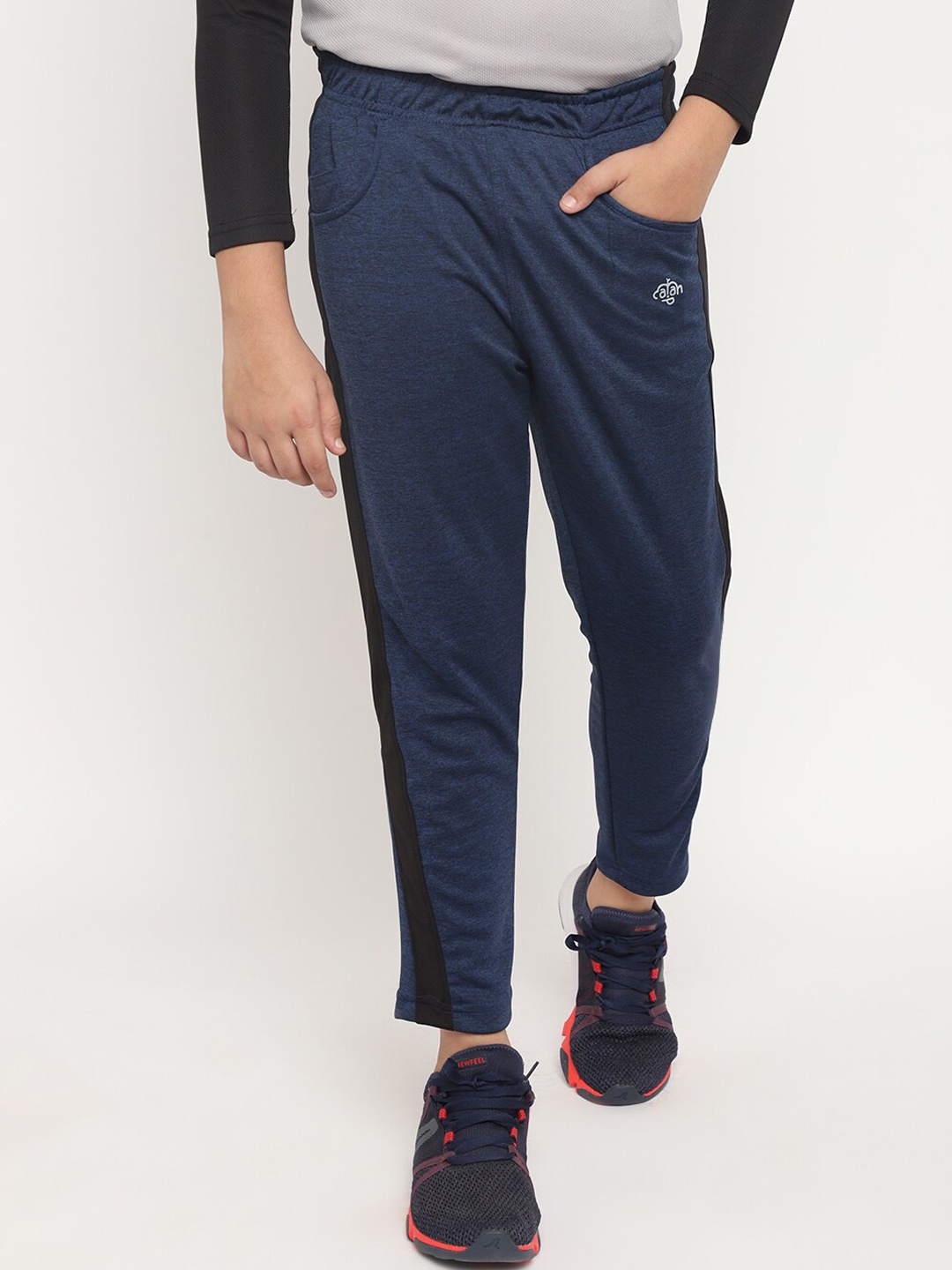 

CHIMPRALA Boys Blue Solid Trackpants
