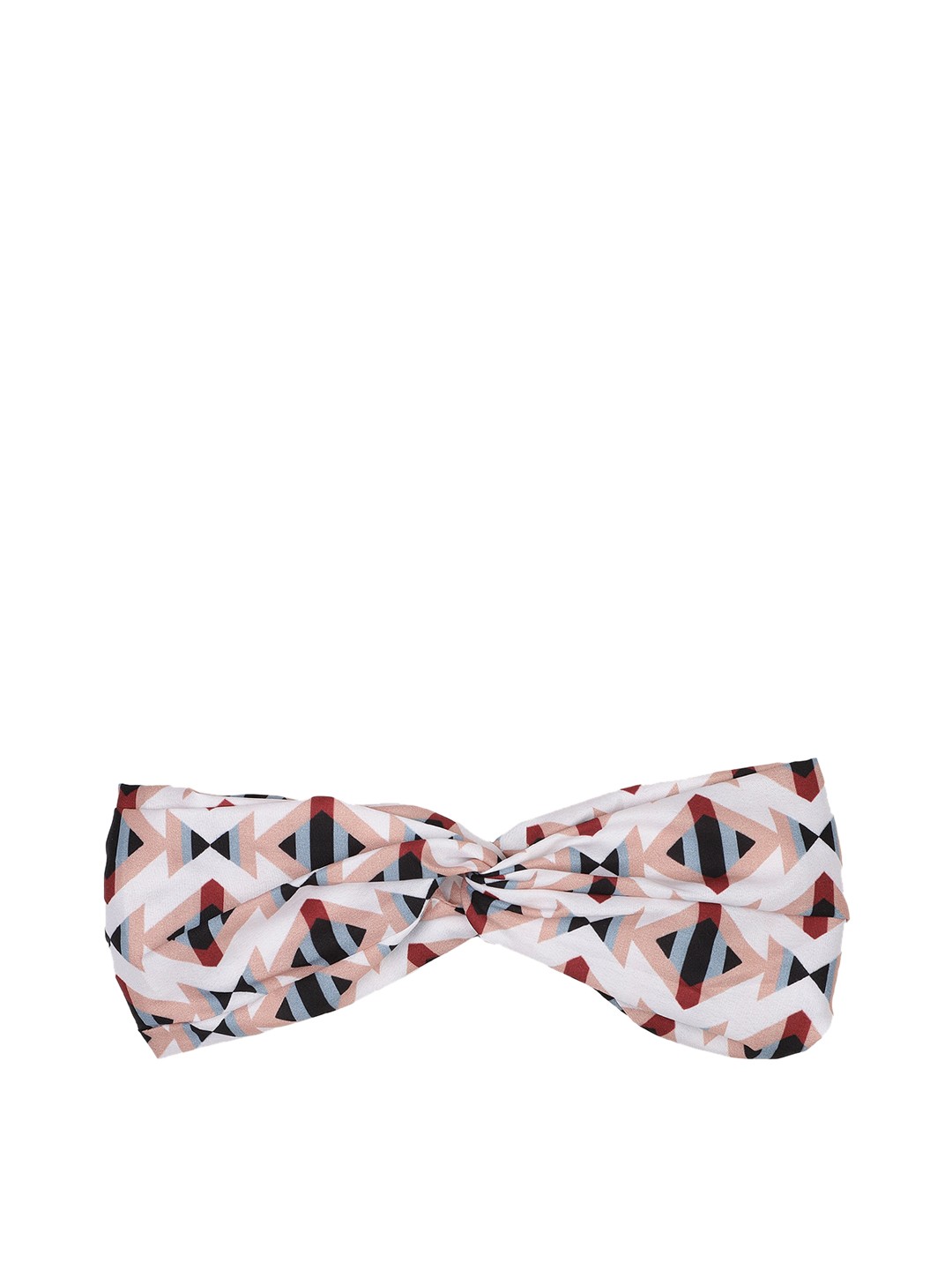 

Aditi Wasan Multicolor Printed Viscose Knot Design Headband, Multi