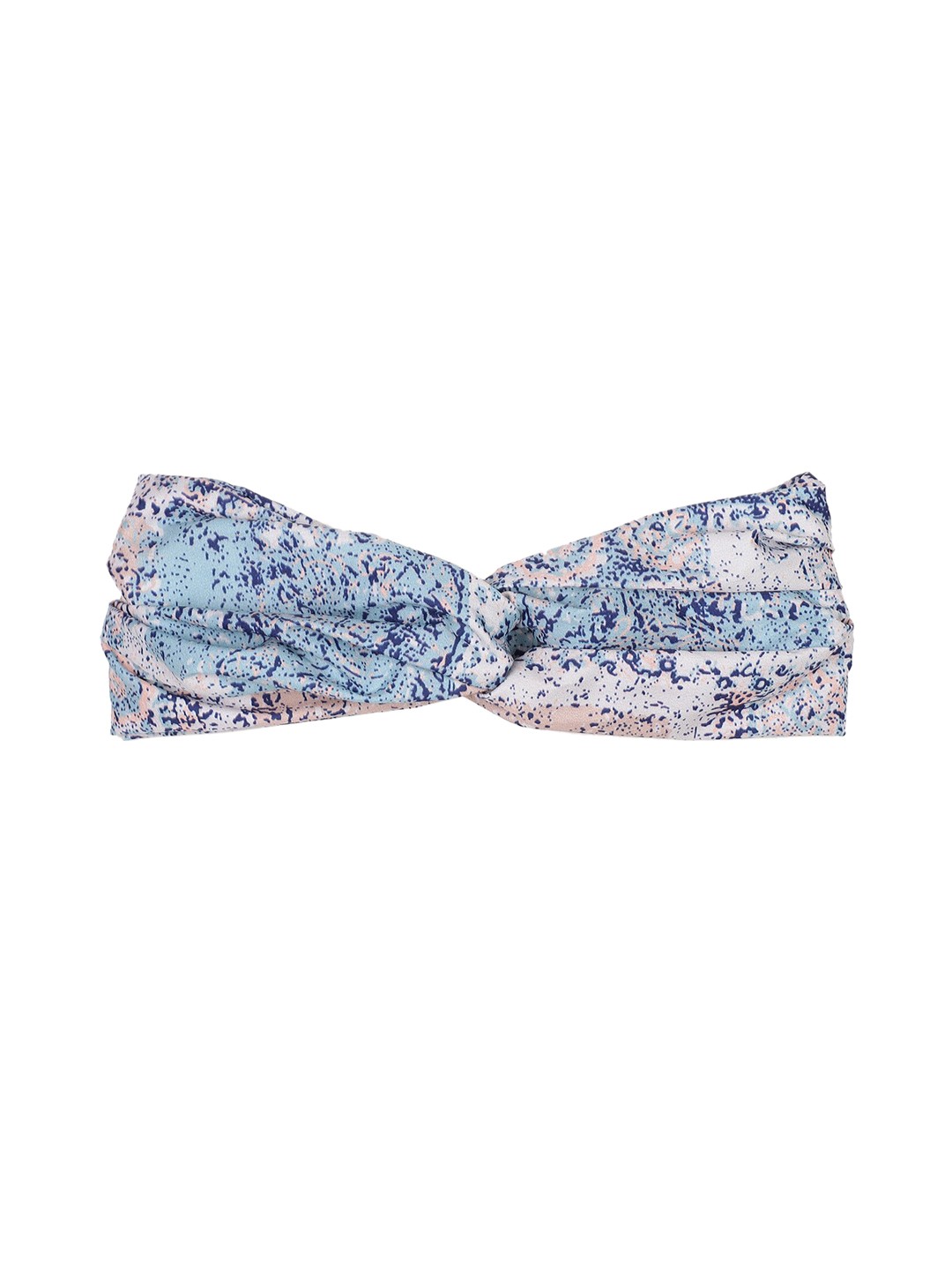 

Aditi Wasan Multicolor Printed Viscose Knot Design Headband, Multi