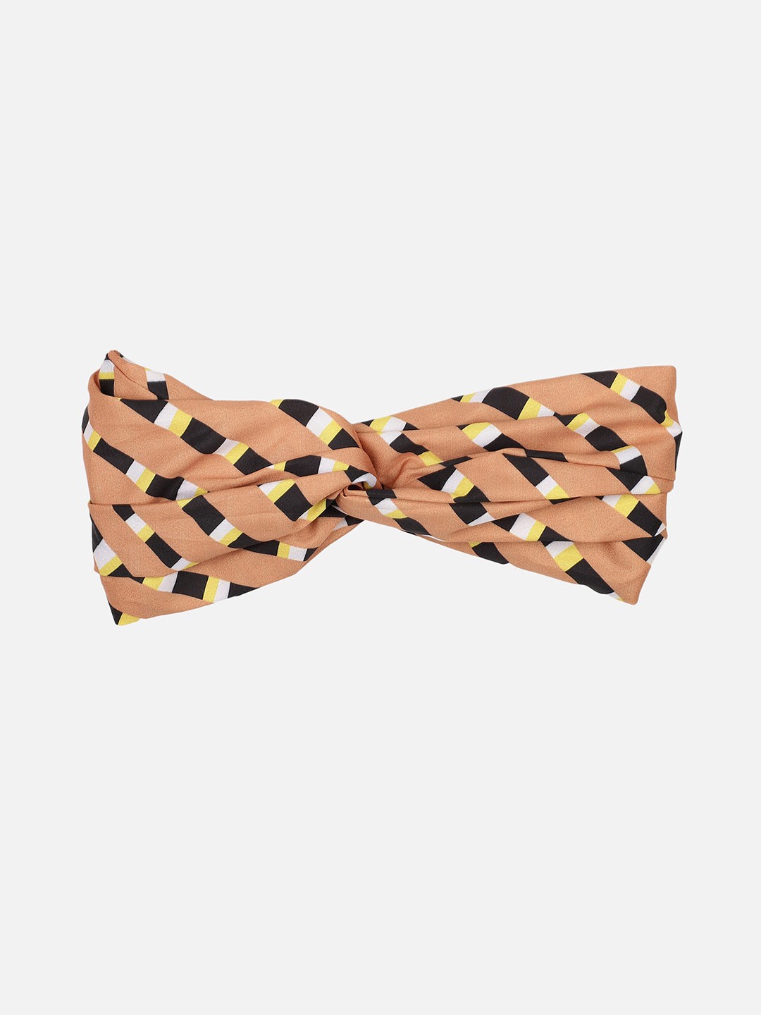 

Aditi Wasan Multicolor Printed Viscose Knot Design Headband, Multi